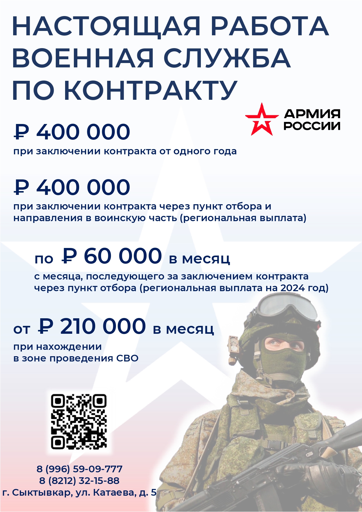 ВОЕННАЯ СЛУЖБА ПО КОНТРАКТУ.